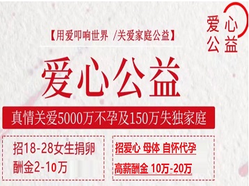 青阳捐卵助孕生子 爱心志愿者招募